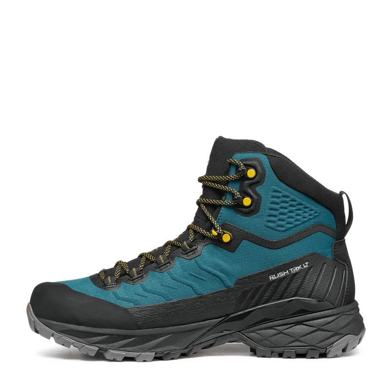 Scarpa Mens Rush TRK LT GTX Petrol/Mustard-6